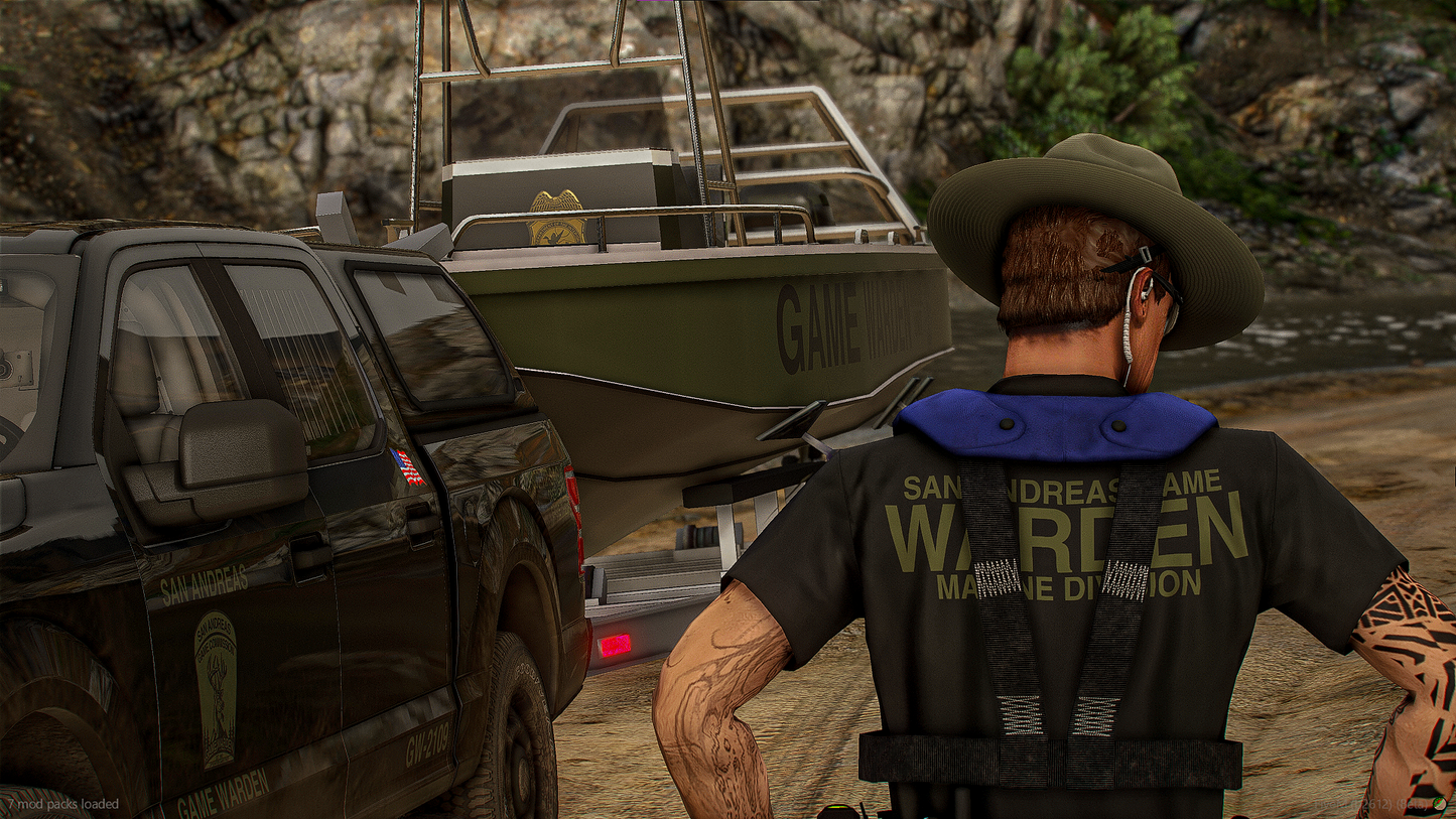 San Andreas Game Warden EUP and Liverys