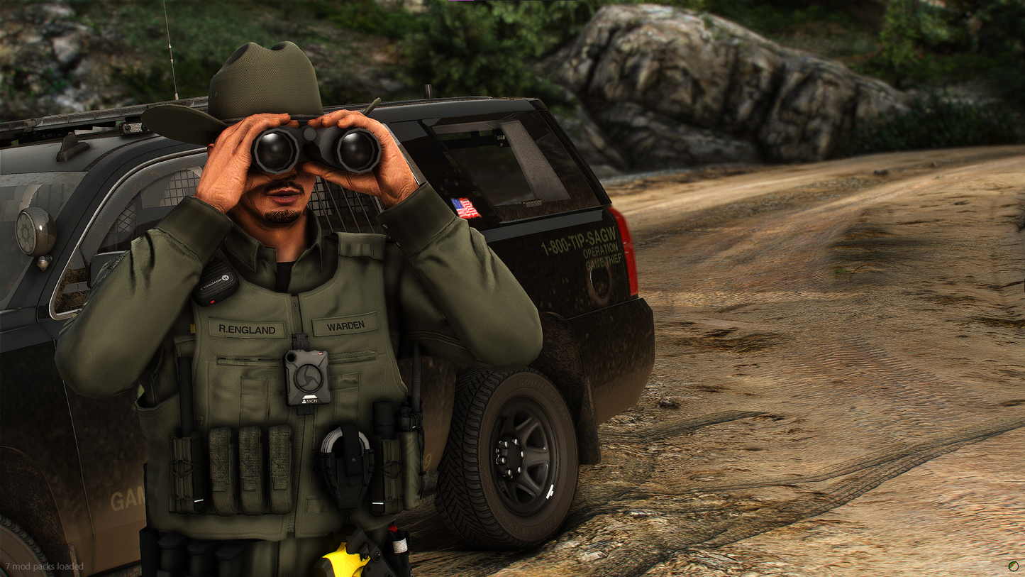 San Andreas Game Warden EUP and Liverys