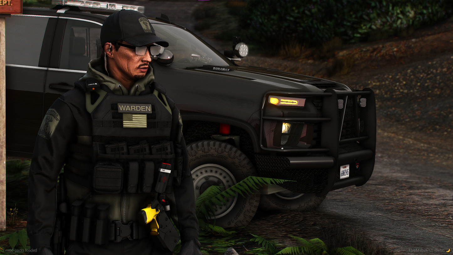 San Andreas Game Warden EUP and Liverys