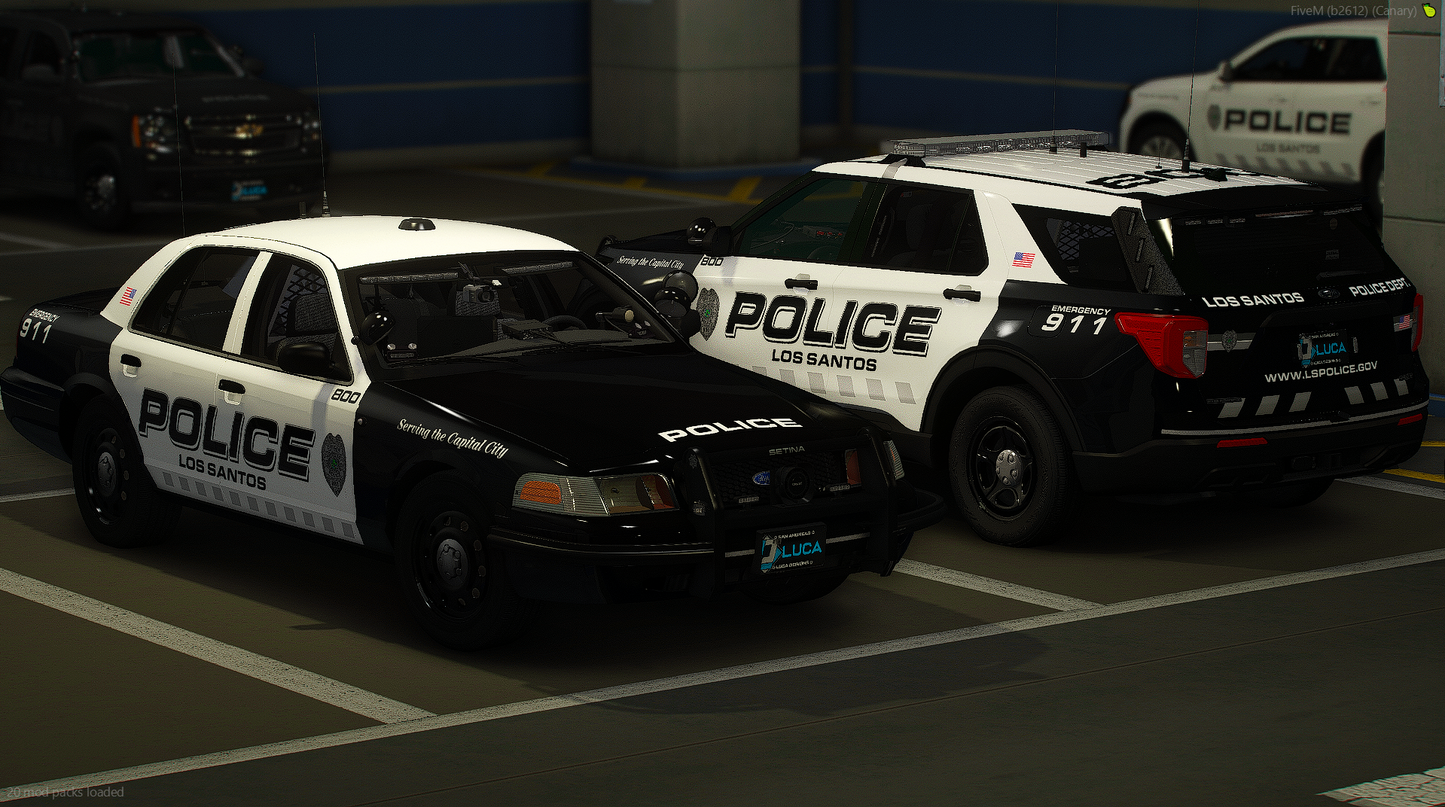 Luca Designs LSPD Liverys Remastered 2024