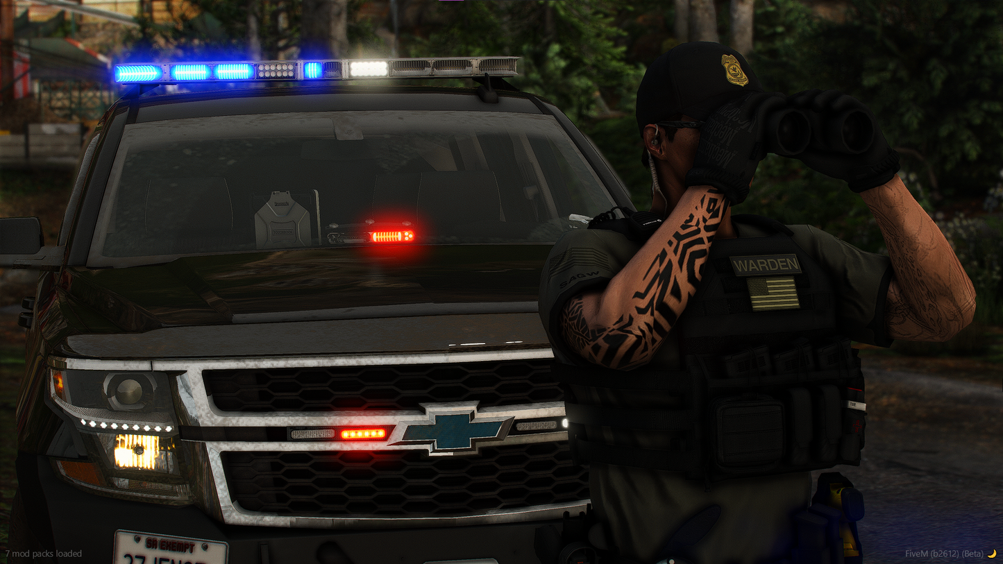 San Andreas Game Warden EUP and Liverys